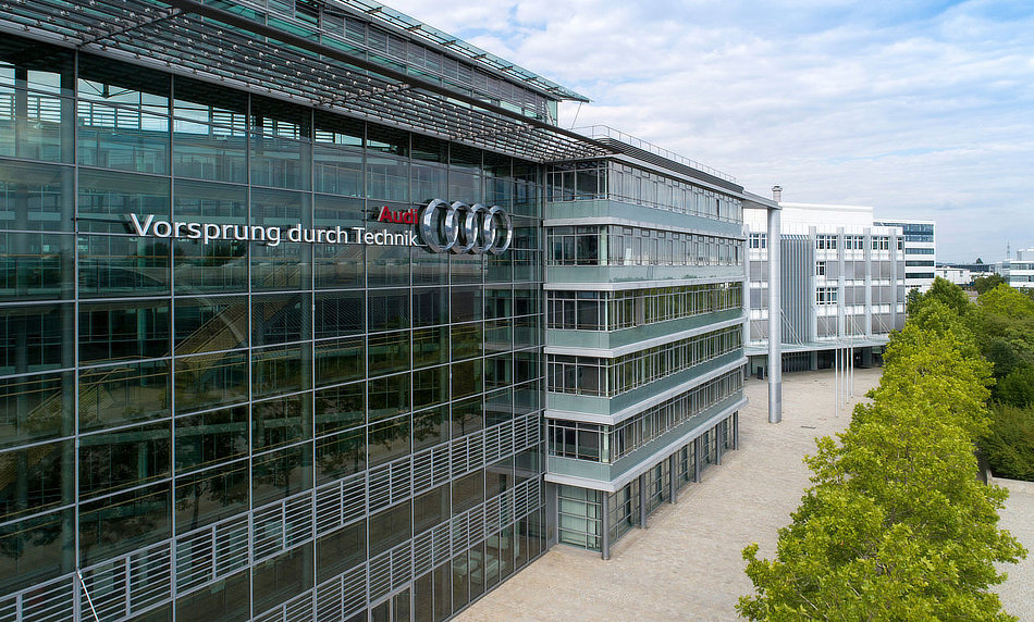 Audi HQ in Ingolstadt Germany