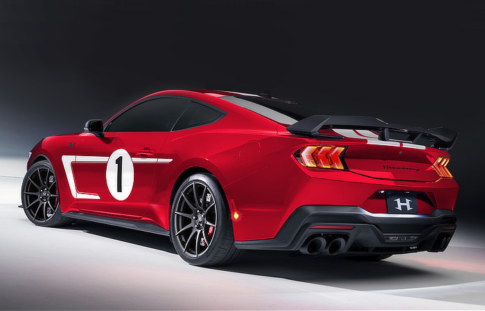 Hennessey Dark Horse Mustang - The Rear Stance