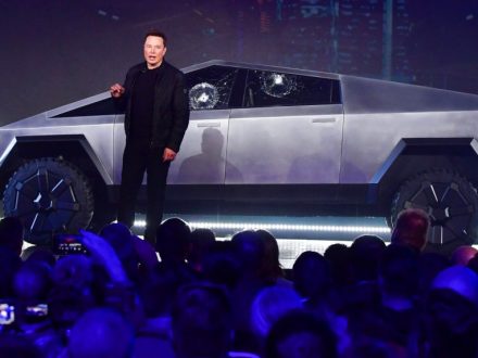 Elon Musk Presents the Tesla Cybertruck