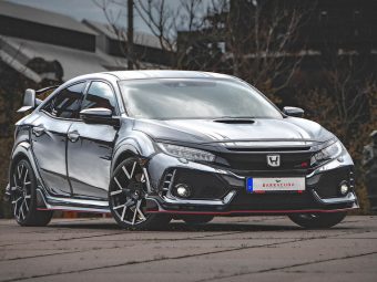 Honda Civic Type R with Barracuda Racing Wheels - Master Stance