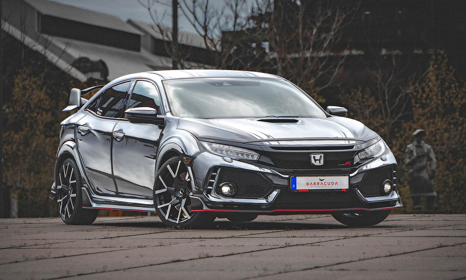 Honda Civic Type R with Barracuda Racing Wheels - Master Stance
