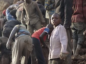 Child slave cobalt miner of Democratic Republic of Congo