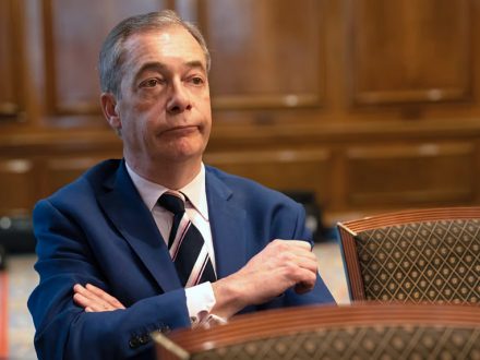 Nigel Farage and Kia UK