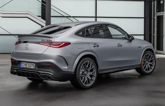2024 Spec Mercedes AMG GLC Coupe - Rear Stance