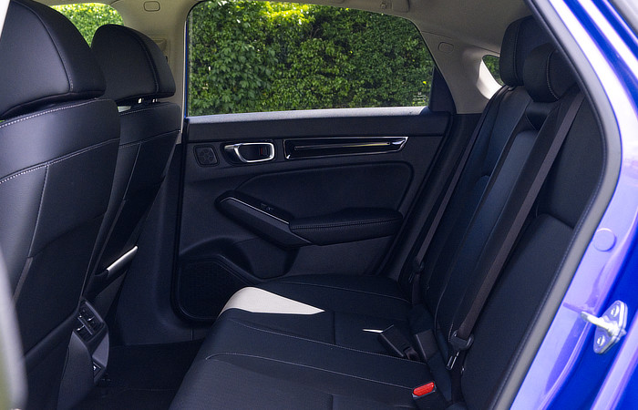 2023 Honda Civic Review - Rear Interior