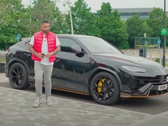 Yiannimize spends £550K on a brand new Lamborghini