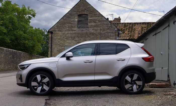 Volvo XC40 Recharge PHEV - 2023 Review - Side Stance