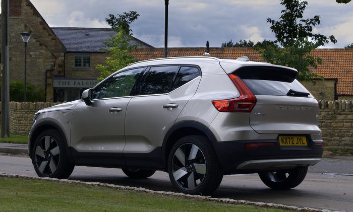 Volvo XC40 Recharge PHEV - 2023 Review - Rear Stance