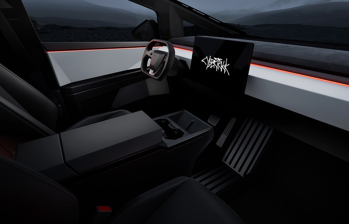 Tesla Cybertruck - Interior
