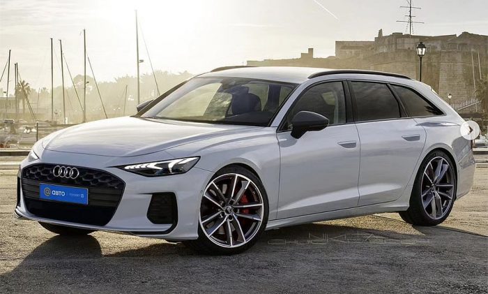 All New Audi A7 Avant Uncovered
