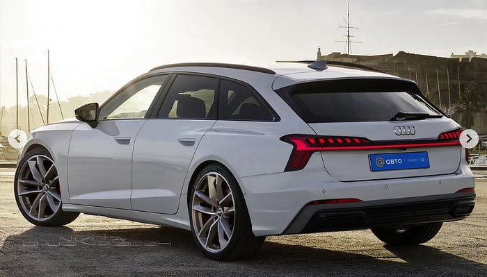 2024 Audi A7 Digitally Realised - Rear Stance