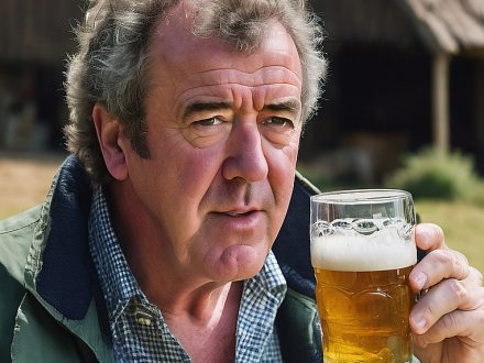 Jeramy Clarkson Drinking beer - Jeramy Clarkson Drinking beer - The Lost Brother of Jeremy Clarkson Top Gear