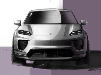 2024 Porsche EV Design Sketch