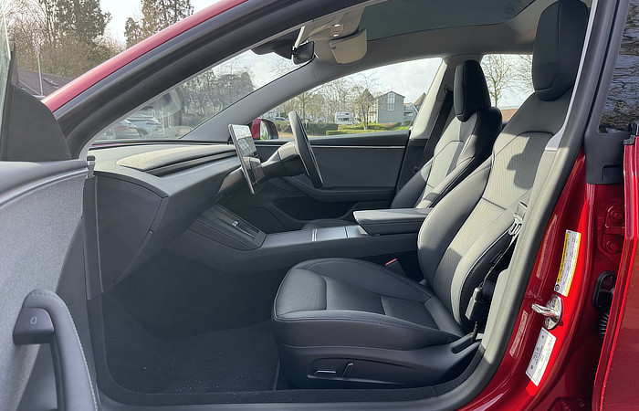 2024 Tesla Model 3 Review - Standard Range - Interior - 2