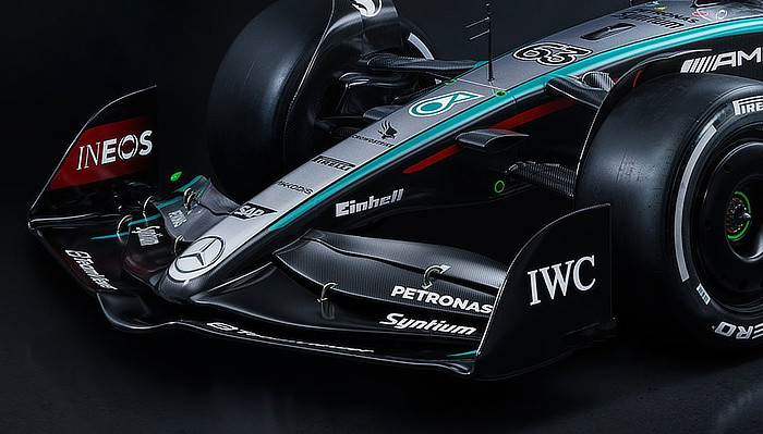 Mercedes W15 Front Wing design