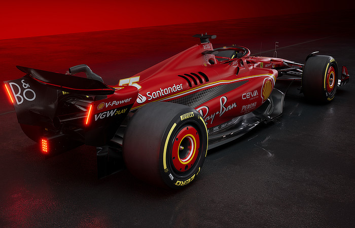 Scuderia Ferrari SF-24 - Rear Stance