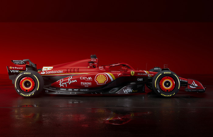 Scuderia Ferrari SF-24 - Side Stance