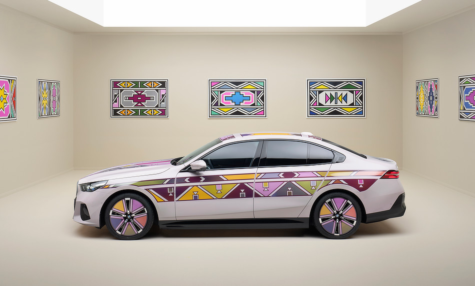 2024 BMW Art Car by Esther Mahlangu