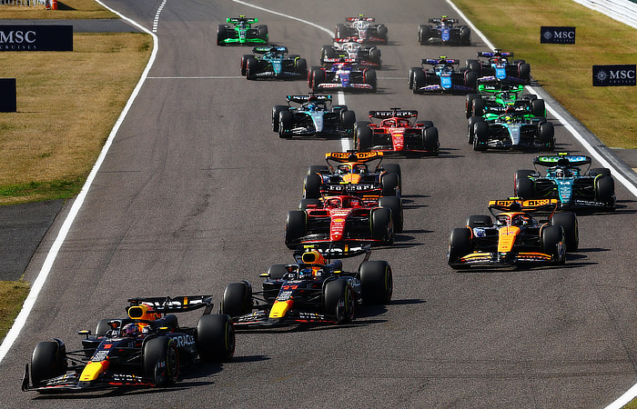 2024 Japanese grand Prix - Red Bull Empire Strikes Back - Race Start