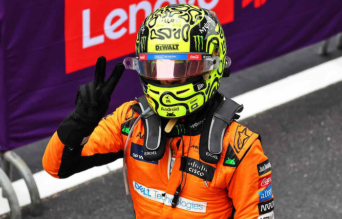 2024 Chinese Grand Prix - Lando Norris - V For Victory