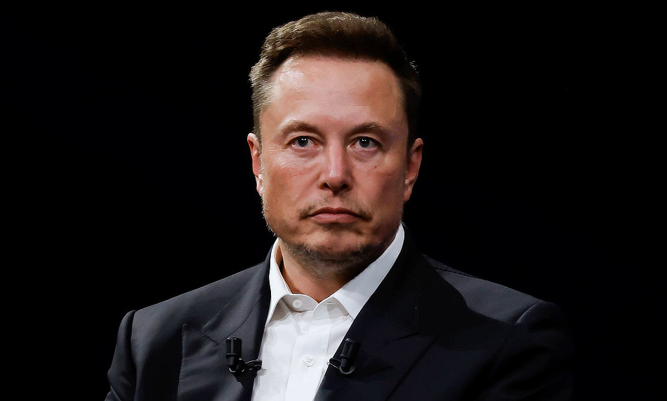 A disconsolate Elon Musk