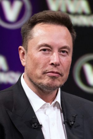 A Pensive Elon Musk