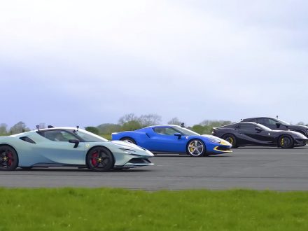 Carwow vs Ferrari - An Epic Drag Fest