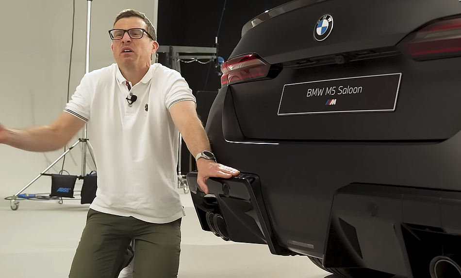 Carwow's Mat Watson electrocuted during BMW M5 Hybrid review