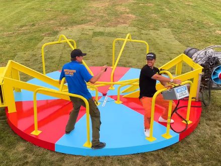 A Jet Powered Merry-Go-Round
