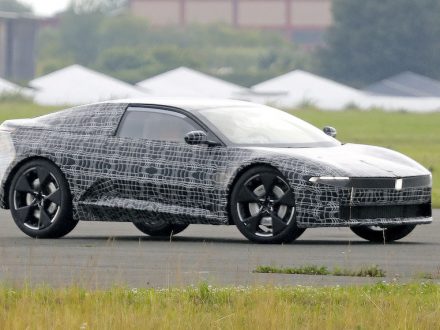 BMW Neue Klasse Coupe Prototype testing