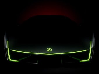 Honda reveal electric NSX design preview