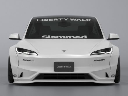 Liberty Walk - Tesla Model 3 Widebody stance