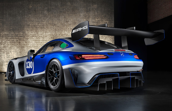 Mercedes-AMG GT3 Edition 130Y Motorsport - Rear Stance