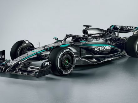Mercedes W16 2025 Livery launch car