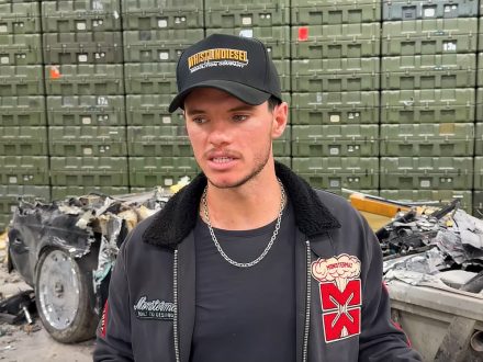 WhistlinDiesel destroys a Rolls Royce Phantom