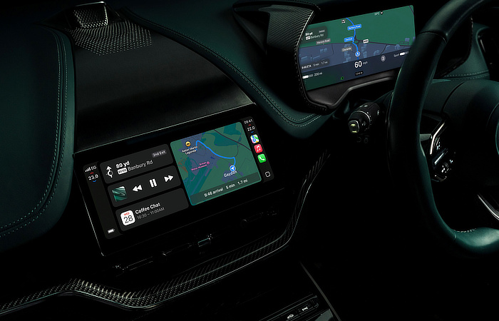 Aston Martin DBX - Powered by Apple CarPlay Ultra - Dual Screen