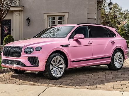 Bentley Bentayga Innit Edition - Pink Candy Stance