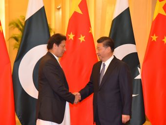 Imran khan [the rightful leader of Pakistan] meeting with Xi JingPing