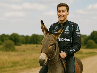 George Russell - Riding The Little Donkey of f1