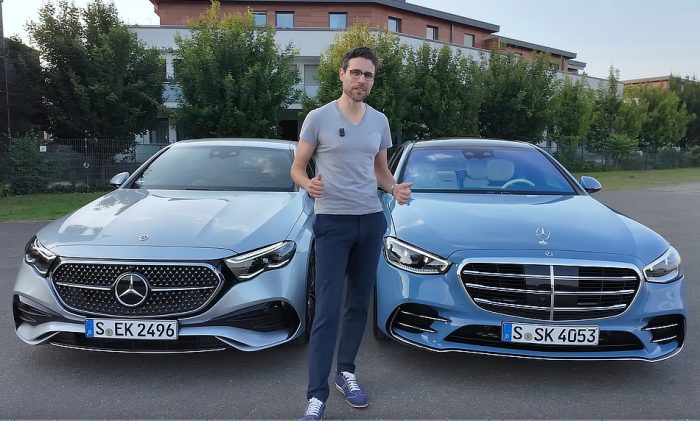 MERCEDES A CLASS VS E CLASS visual data 2