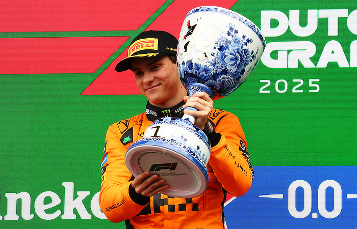 2025 Dutch Grand Prix Winner Oscar Piastri