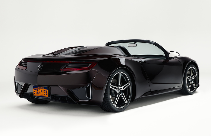 Honda Acura NSX - Iron Man's car - rear stance