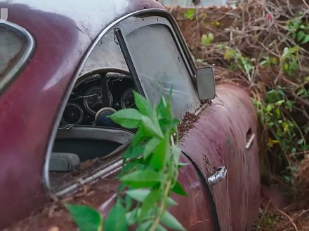 Restoring a rotting Aston Martin DB4 Barn Yard Find