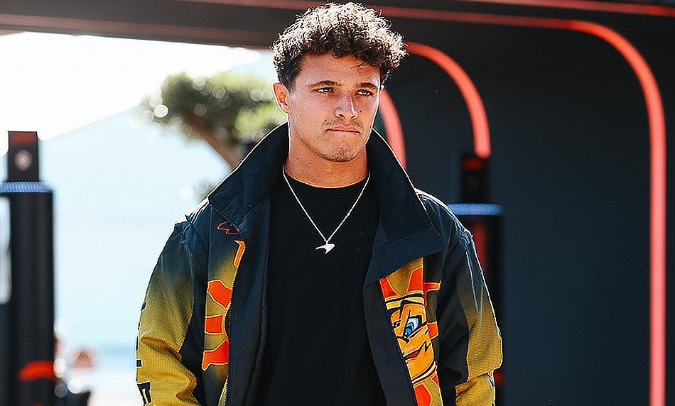 Pensive Lando Norris Arrive In Italy, Monza - 2025