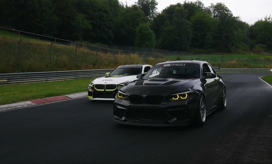 BMW M2 CS Fighting The Nürburgring