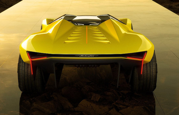 Lamborghini Manifesto - - Rear Stance