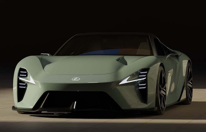 Lexus Sport Concept - dark knight Stance