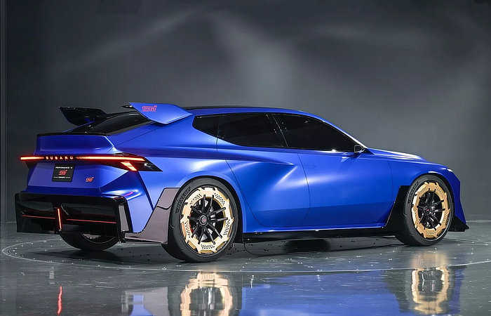 Subaru Performance E STI Concept - Rear