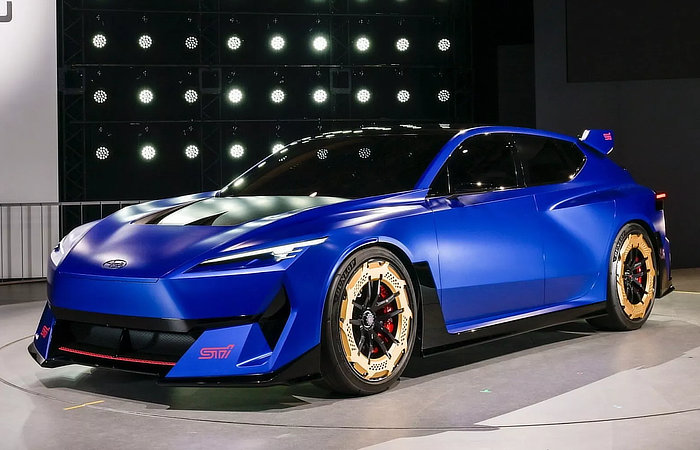 Subaru Performance E STI Concept - Stancing