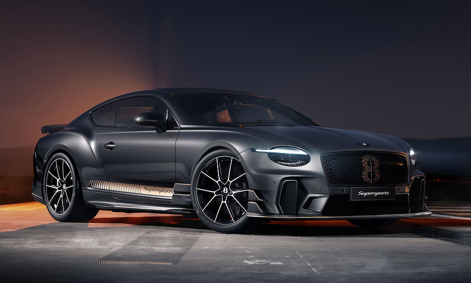 Less Weight, Less Power, More Fun: The Bentley Continental Supersports GT Returns